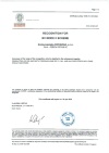 Certifikovaný systém výrobce polotovaru (výkovku) dle podmínek BUREAU VERITAS