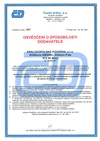 Certifikovaný dodavatel opracovaných výkovků pro součásti železničních kolejových vozidel Česke Dráhy a.s.